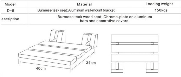 chi tiết sản phẩm ghế treo tường gỗ téch 